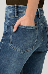 Paige Stevie Ankle Frittata Straight Leg Jean