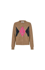 Samsoe Samsoe Lead Gray Sanor Short Cardigan