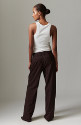 Day Chocolate Plum Liliane Pant