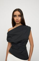 One Of Others Cool Black Pallas Top