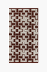 Baina Mudbrick + Cream Willis Pool Towel