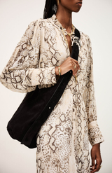 Ba&sh Noir You You Bucket Bag