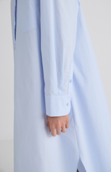 Laing Pale Blue Gillian Shirt Dress
