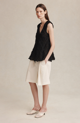 Marle Black Blanche Top