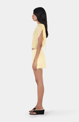 Hansen Butter Ruby Lace Top