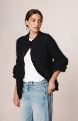 Marle Black Jasper Cardigan