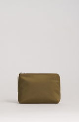 Yu Mei Fir Green Nylon Pouch