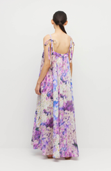 Juliette Hogan Lavender Mist Cotton Aster Emmeline Dress
