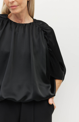 Juliette Hogan Gloss Black Una Top