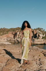 Soleil Soleil Eden Silk Square Pareo