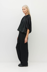 Juliette Hogan Gloss Black Una Top