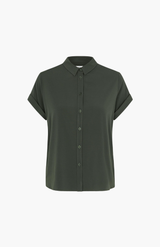 Samsøe Samsøe Dark Evergreen Majan S/S Shirt