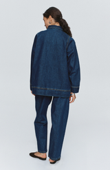 Marle Washed Indigo Elka Shirt