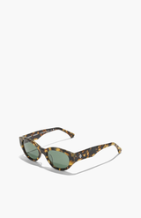 Samsøe Samsøe Yellow Tortoise Sajude Sunglasses