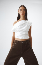 One Of Others Chalk Pallas Top