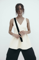 Harris Tapper Bone Lucinda Top