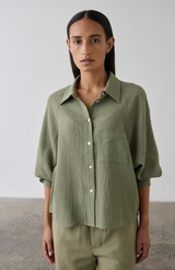 Laing Olive Raglan Sleeve shirt