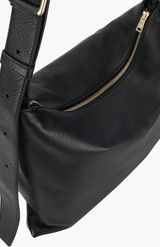 Deadly Ponies Black + Brass Midimese Crossbody Bag