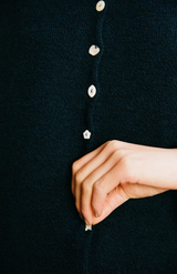 Francie Black Heirloom Cardigan