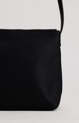 Yu Mei Black Nylon Small Utility Bag
