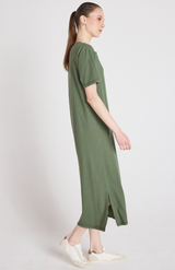 Absolut Cashmere Kaki Nicolette Dress