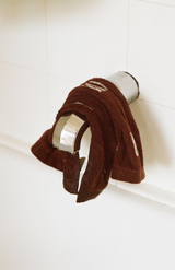 Baina Mudbrick + Cream Selene Face Cloth