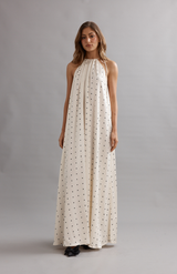 Caitlin Crisp Polka Dot Emersyn Dress