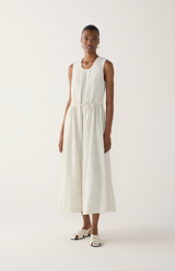 Foemina Basil Stripe Seersucker Cameron Dress