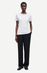 Samsøe Samsøe White Solly Tee