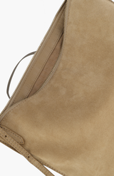 Deadly Ponies Oat Suede Mini Chopalopagus Bag