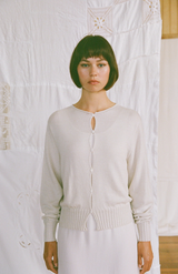 Francie Ivory Anni Cardigan