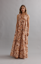 Caitlin Crisp Retro Wildflower Adrift Dress