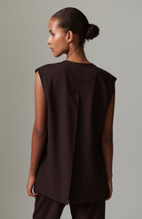 Day Chocolate Plum Francine Waistcoat