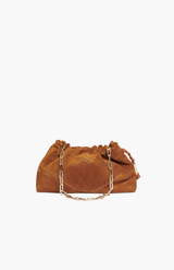 Ba&sh Cognac June Handbag