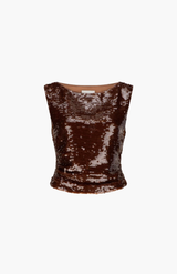 One Of Others Coffee Kane Top