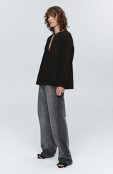 Marle Black Valerie Top