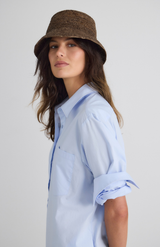 Laing Pale Blue Gillian Shirt Dress