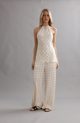 Caitlin Crisp Polka Dot Walter Halter