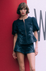 Hansen & Gretel Tropicana Denim Jacques Denim Shortie