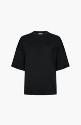 Harris Tapper Black Beaded Orchid T-Shirt