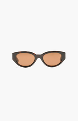 Samsøe Samsøe Tortoise Brown Sajude Sunglasses