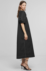 Second Female Black Larkini New Maxi Dress