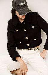 Ba&sh Noir Meiradith Jacket