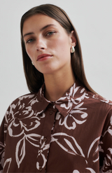 Second Female Cappuccino Bloem Tunic Dress