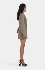 Hansen & Gretel Chestnut Callum Blazer Dress