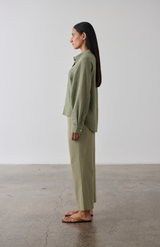 Laing Olive Raglan Sleeve shirt