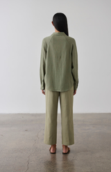 Laing Olive Raglan Sleeve shirt