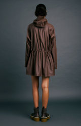 Karen Walker Chocolate Excursion Raincoat