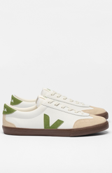 Veja White Kiwi Bark Leather Volley