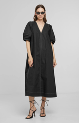 Second Female Black Larkini New Maxi Dress